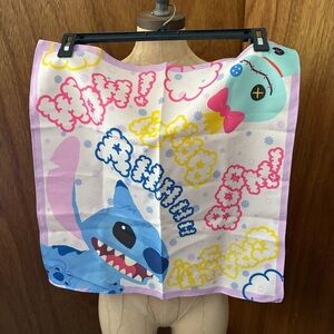 STITCH & SCRUMP Square Scarf Disney Japan Polyester